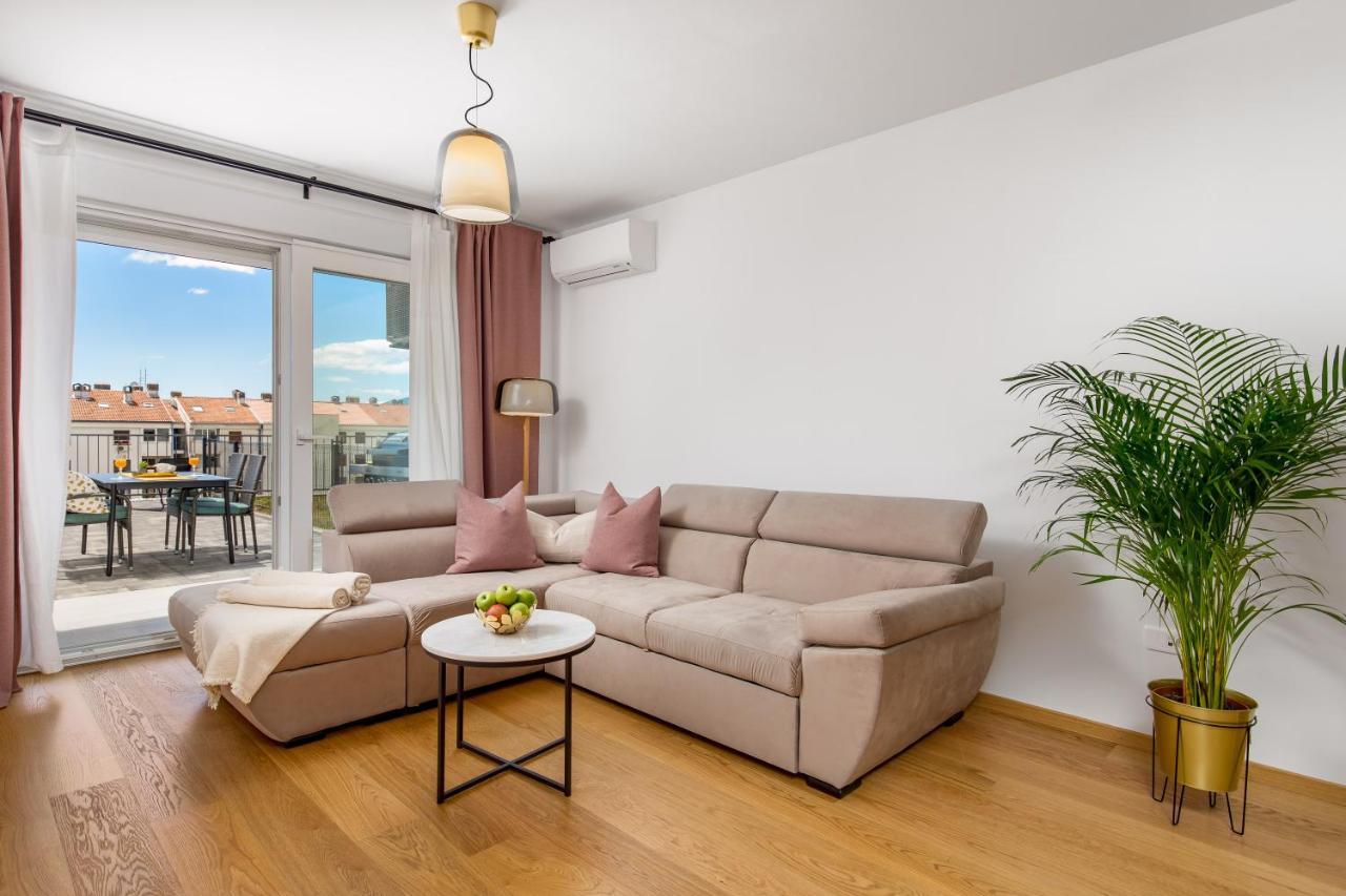 Seaview Apartment „Megan“ With Sunny Terrace Kastav Zewnętrze zdjęcie