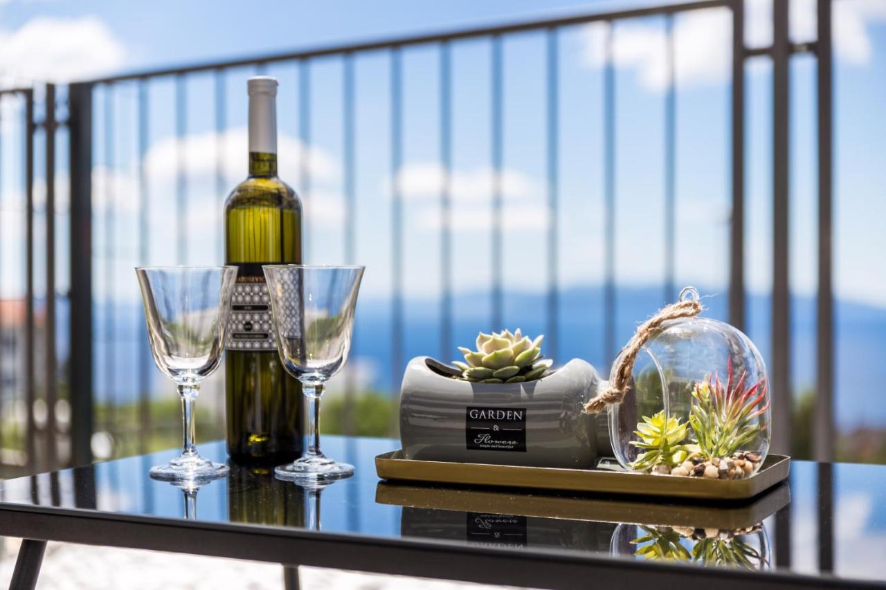 Seaview Apartment „Megan“ With Sunny Terrace Kastav Zewnętrze zdjęcie